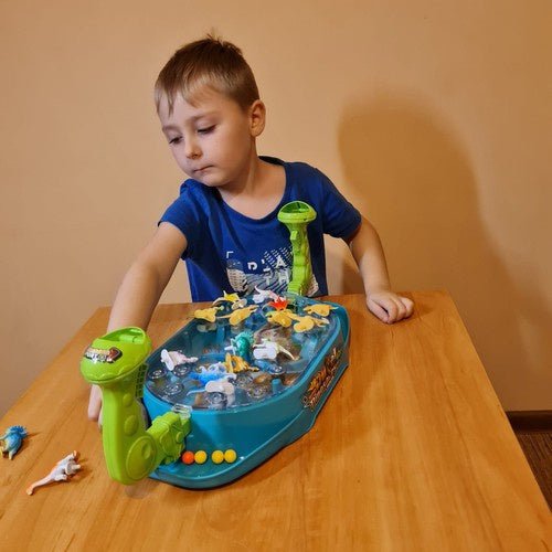 Dinosaurier Kampfspiel Arcade Geschicklichkeitsspiel für 2 Spieler - Easy2sell - Deluxe