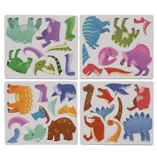 Dinosaurier Magnetpuzzle – 36 - teiliges Lernspielzeug in Buchform für Kinder - Easy2sell - Deluxe