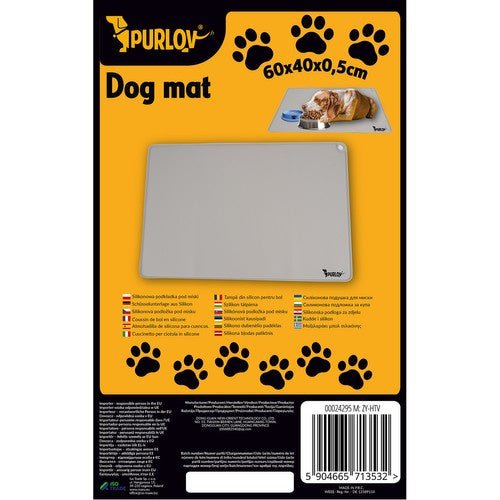 Doppel - Silikonmatte rutschfest für Schüsseln grau - Easy2sell - Deluxe