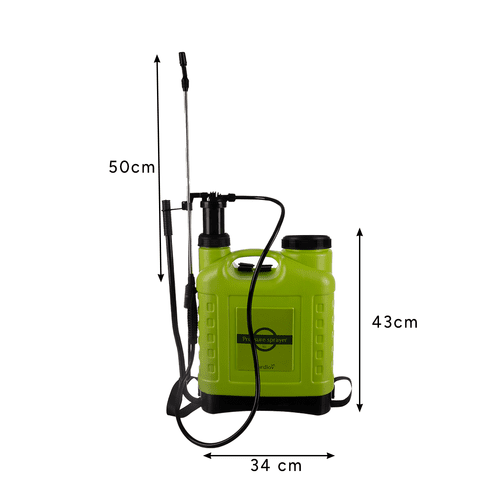 Drucksprüher 16L Rückenspritze – Gartenspritze mit 170cm Reichweite, Grün - Easy2sell - Deluxe