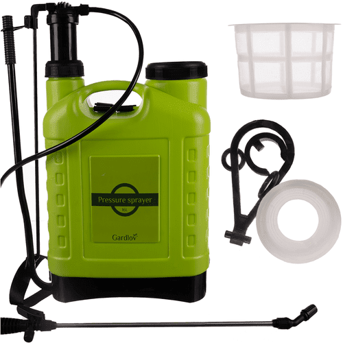 Drucksprüher 16L Rückenspritze – Gartenspritze mit 170cm Reichweite, Grün - Easy2sell - Deluxe