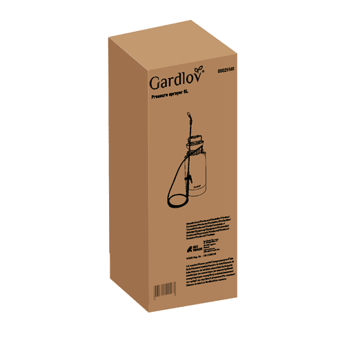 Drucksprüher 5L Gartenspritze mit 150cm Schlauch und Schultergurt, Grün - Easy2sell - Deluxe
