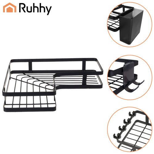 Eckregal fürs Badezimmer – 2er - Set Ruhhy 27092 - Easy2sell - Deluxe
