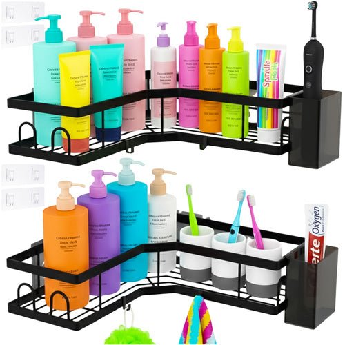 Eckregal fürs Badezimmer – 2er - Set Ruhhy 27092 - Easy2sell - Deluxe