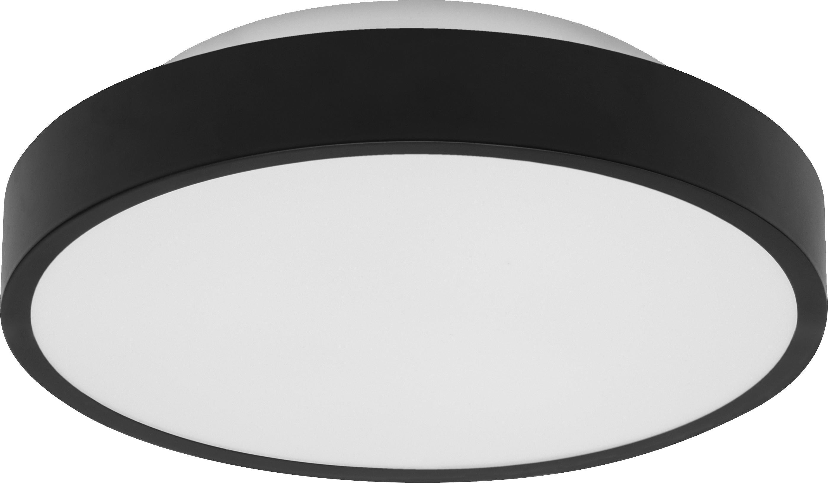 LEDVANCE SMART+ Wifi Orbis Backlight, Intelligente Deckenbeleuchtung, WLAN, Schwarz, Metall, Polycarbonat (PC), 3000 K, 6500 K