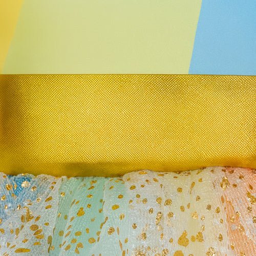 Einhornkostüm für Kinder 3 - teilig – Kleid Flügel Haarreif Mehrfarbig 122 - 128 - Easy2sell - Deluxe