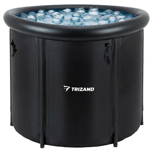 Eisbad Regenerationspool faltbar – 320L Winterbadewanne isoliert Grün - Easy2sell - Deluxe