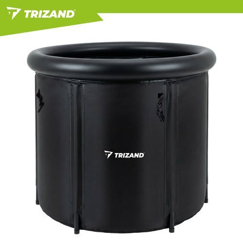 Eisbad Regenerationspool faltbar – 320L Winterbadewanne isoliert Grün - Easy2sell - Deluxe