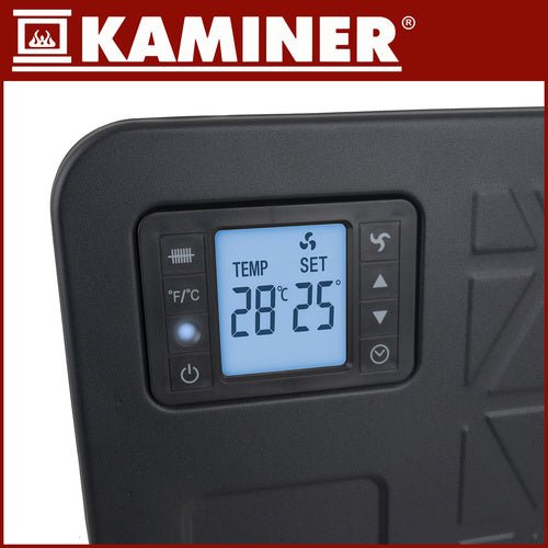 Elektroheizung - schwarzer Ziflo Kaminer 26403 - Easy2sell - Deluxe