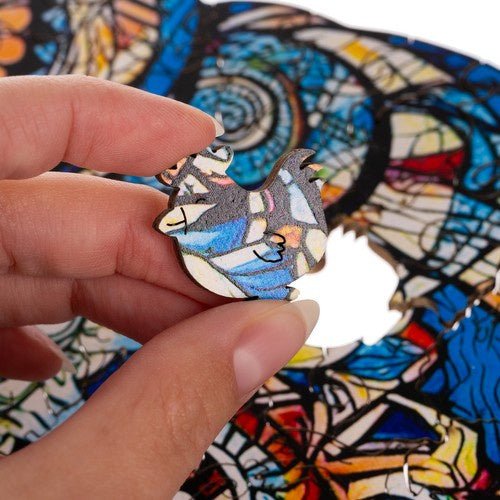 Eulenpuzzle aus Holz – 177 Teile Tierpuzzle für Kinder und Erwachsene - Easy2sell - Deluxe