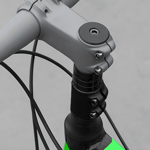 Fahrrad Lenkerverlängerung Adapter 28,6mm – Höhenverstellbar Aluminium Schwarz - Easy2sell - Deluxe