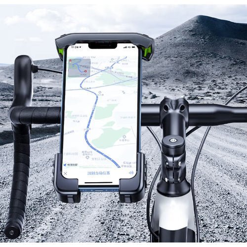 Fahrrad - Telefonhalterung mit 360° - Drehsperre, schwarz - Easy2sell - Deluxe