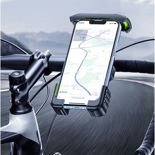 Fahrrad - Telefonhalterung mit 360° - Drehsperre, schwarz - Easy2sell - Deluxe