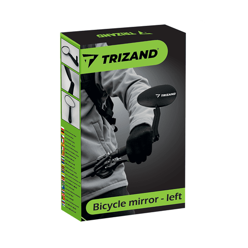 Fahrradspiegel Links – Bruchsicherer Rückspiegel Verstellbar Schwarz - Easy2sell - Deluxe