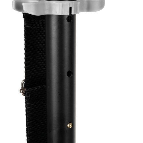 Faltbarer City - Scooter mit großem Räder, schwarz - grau - Easy2sell - Deluxe