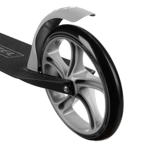 Faltbarer City - Scooter mit großem Räder, schwarz - grau - Easy2sell - Deluxe