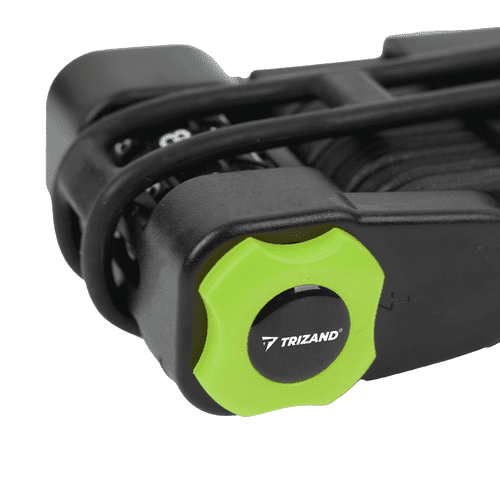 Faltbares Fahrradschloss mit starkem Codeschutz in Schwarz - Easy2sell - Deluxe
