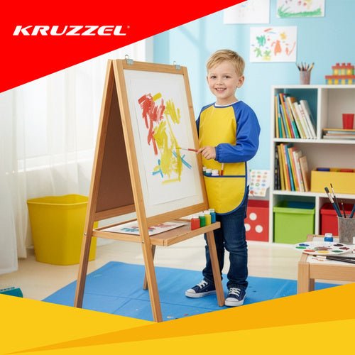 Fartuszek ochronny dla dzieci rozm. M Kruzzel - Easy2sell - Deluxe