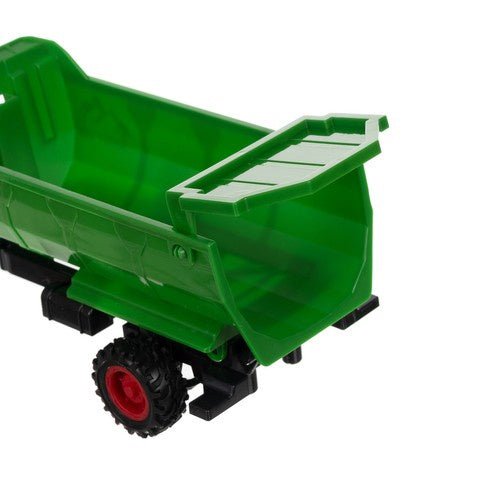 Ferngesteuerter Traktor mit Anhänger und Kipper – LED Licht, Grün - Easy2sell - Deluxe