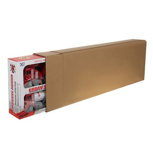 Feuerwehrauto Spielzeug Set 6 - teilig – Rettungsfahrzeuge Rot ab 3 Jahren - Easy2sell - Deluxe