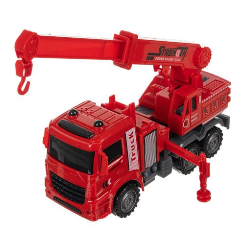 Feuerwehrauto Spielzeug Set 6 - teilig – Rettungsfahrzeuge Rot ab 3 Jahren - Easy2sell - Deluxe