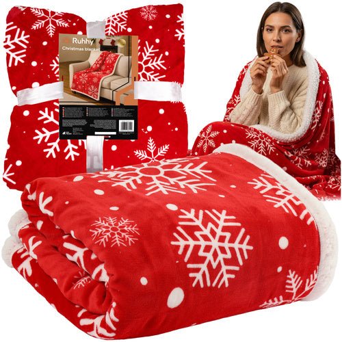 Flanell - Weihnachtsdecke 1,3 x 1,7 m Ruhhy 26611 - Easy2sell - Deluxe