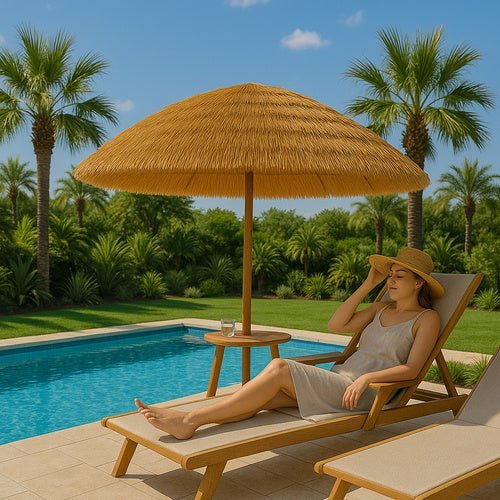 GARDLOV 25326 Hawaiianischer Garten-Sonnenschirm