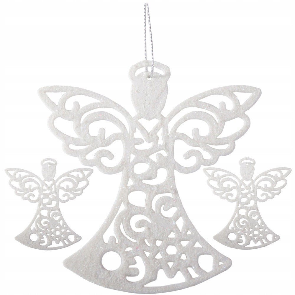 Glitzernde Engel Weihnachtsbaum - Anhänger - Easy2sell - Deluxe