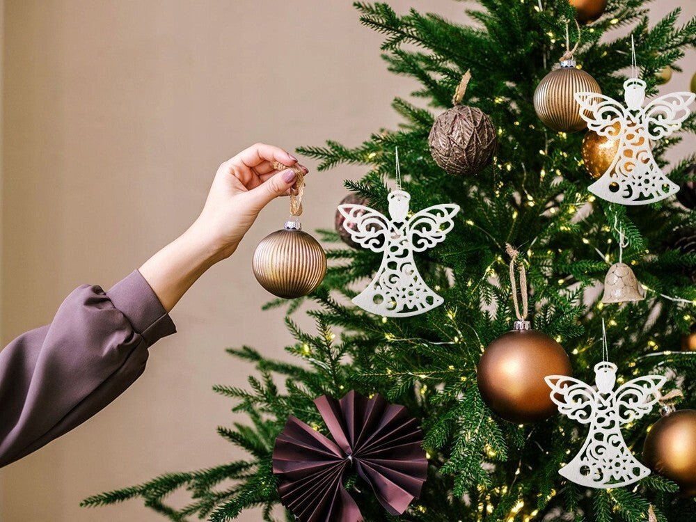 Glitzernde Engel Weihnachtsbaum - Anhänger - Easy2sell - Deluxe