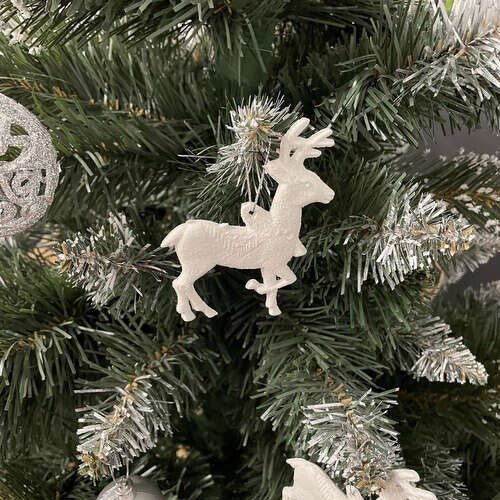 Glitzernde Rentier Weihnachtsanhänger Set - Easy2sell - Deluxe