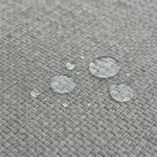 Grauer Stoffpouf 60x30x30 cm Ruhhy 25996 - Easy2sell - Deluxe