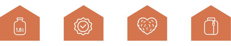 Gummi - Wärmflasche im Bezug 1,8L Ruhhy 26383 - Easy2sell - Deluxe