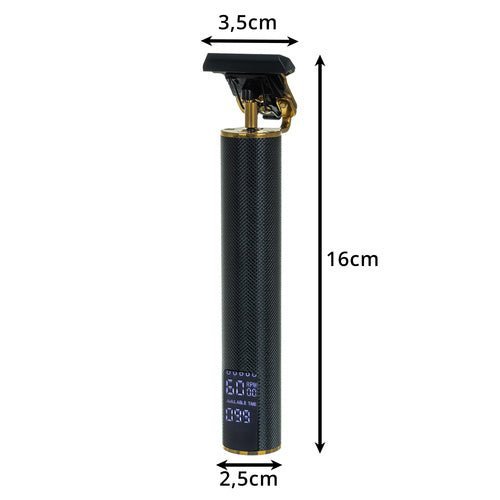 Haarschneider und Bartschneider – Profi Trimmer mit 6 Aufsätzen in Schwarz - Easy2sell - Deluxe