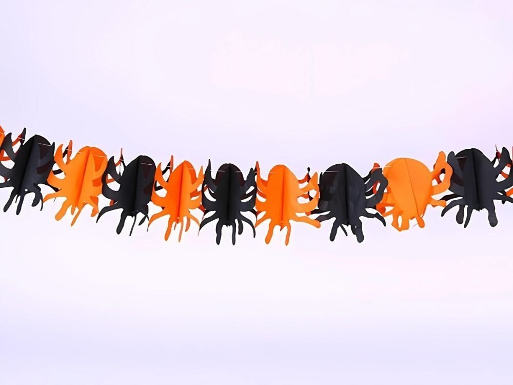 Halloween Girlande mit Kürbissen & Spinnen - Easy2sell - Deluxe