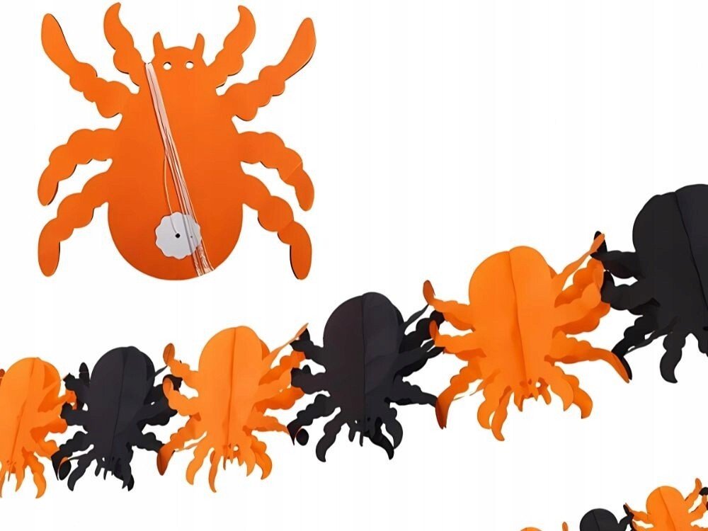 Halloween Girlande mit Kürbissen & Spinnen - Easy2sell - Deluxe
