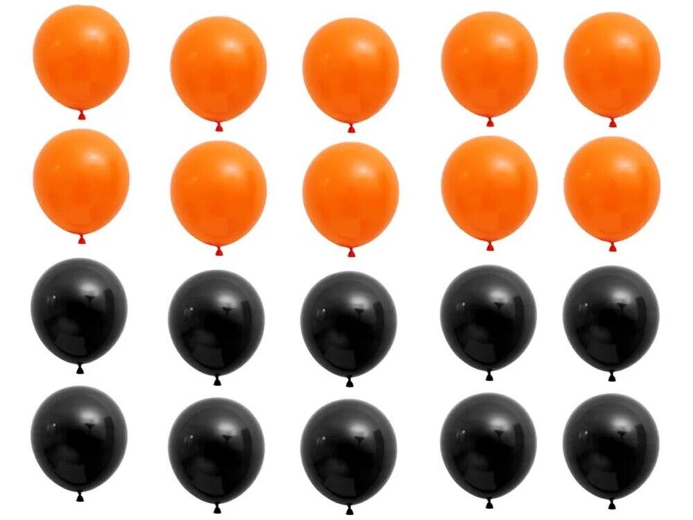 Halloween Luftballons Party Dekoration für Halloweenparty 20 Stück - Easy2sell - Deluxe