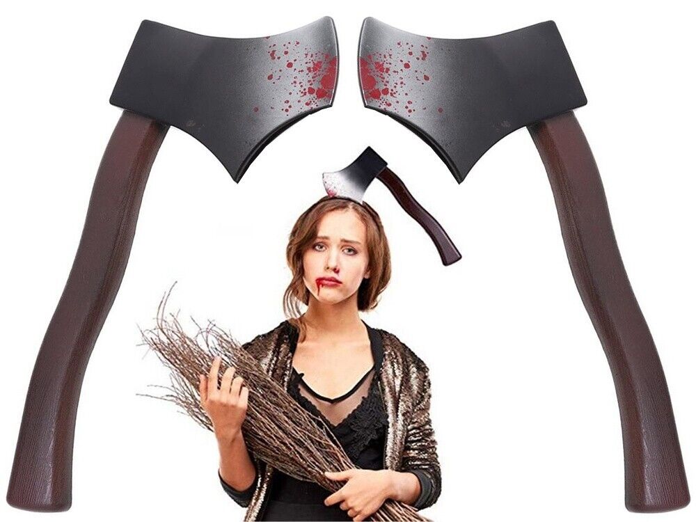 Halloween Verkleidung Haarreifen Axt Beil Säge Spritze Schere Haarreif Kostüm - Easy2sell - Deluxe
