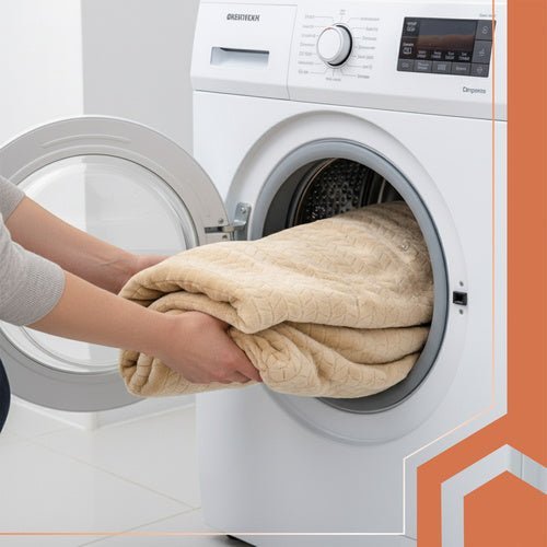 Heizdecke 180x130 cm Beige – Heizmatte mit Fernbedienung und 10 Stufen - Easy2sell - Deluxe