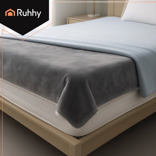Heizdecke Matte 180x130cm grau Ruhhy 26225 - Easy2sell - Deluxe