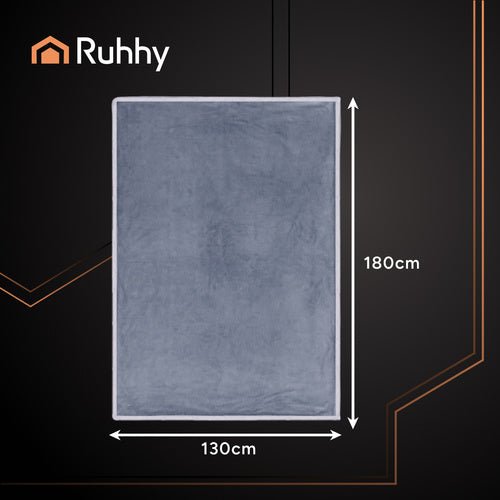 Heizdecke Matte 180x130cm grau Ruhhy 26225 - Easy2sell - Deluxe