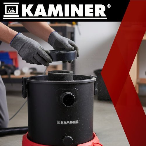 HEPA - Filter für Kaminstaubsauger – Waschbarer Ersatzfilter 20L, 23x3cm - Easy2sell - Deluxe