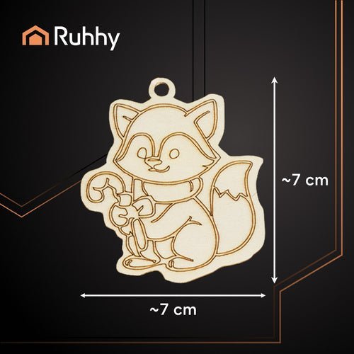 Holzkugeln zum Bemalen – 24er Set DIY Christbaumschmuck Holz 7x7cm - Easy2sell - Deluxe