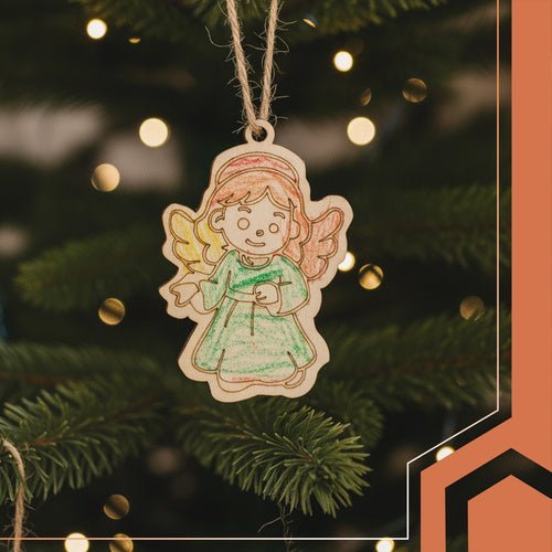 Holzkugeln zum Bemalen – 24er Set DIY Christbaumschmuck Holz 7x7cm - Easy2sell - Deluxe