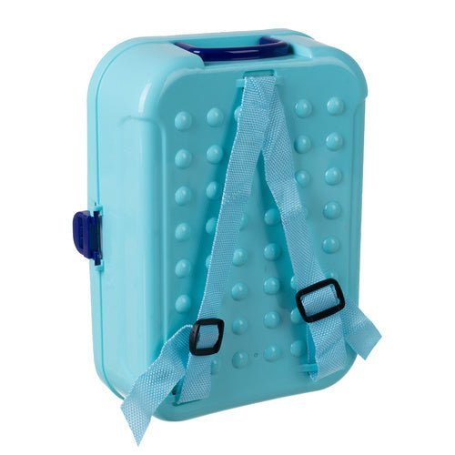 Hundepflegeset Spielzeug im Rucksack – 9 - teiliges Set mit Plüschhund - Easy2sell - Deluxe