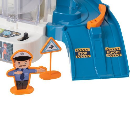Interaktive Parkgarage mit 5 Ebenen – Spielzeug Parkhaus mit 6 Autos - Easy2sell - Deluxe