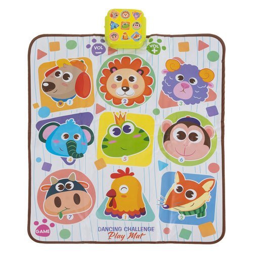 Interaktive Tanzmatte für Kinder – Musikmatte mit Tiermotiven, 82x65 cm - Easy2sell - Deluxe
