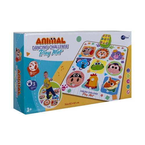 Interaktive Tanzmatte für Kinder – Musikmatte mit Tiermotiven, 82x65 cm - Easy2sell - Deluxe