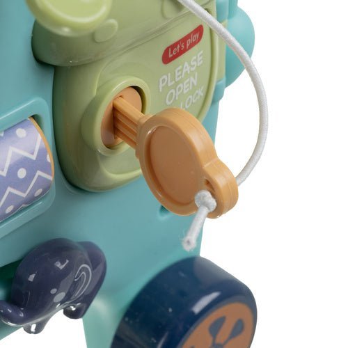 Interaktives Elefant Spielzeug – Montessori Motorikwürfel ab 18 Monaten - Easy2sell - Deluxe