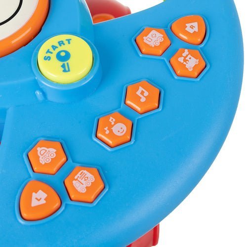 Interaktives Lenkrad Spielzeug mit Musik, LED - Projektor und Sound für Kinder - Easy2sell - Deluxe