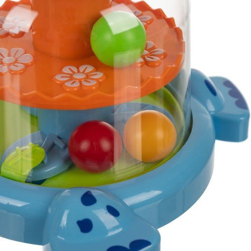 Interaktives Nilpferd Karussell mit Bunten Kugeln – Baby Kreisel ab 12 Monate - Easy2sell - Deluxe
